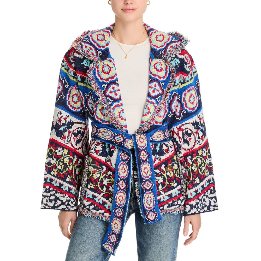 FARM Rio Ainika Knit Cardigan Sweater, Size M, NWT